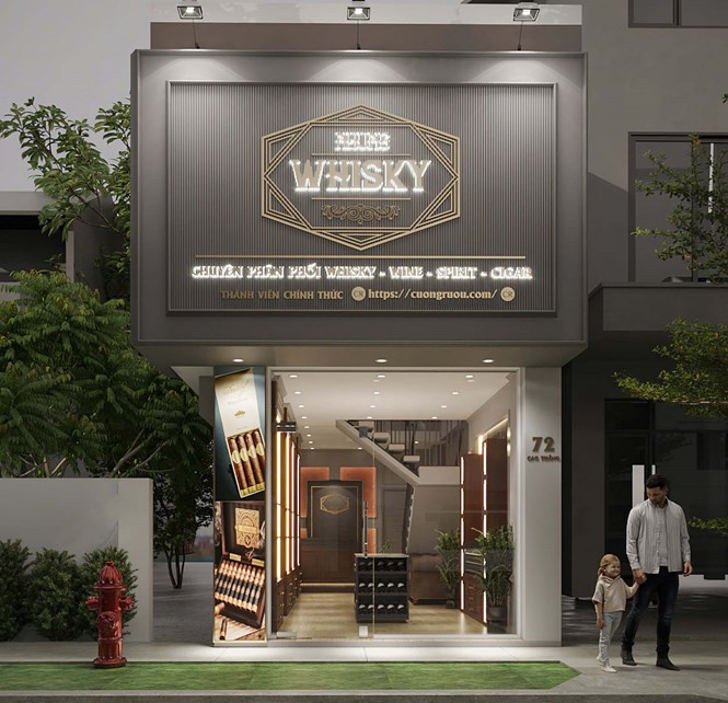 Thiết Kế Showroom Rượu Mới Nhất Tại Hà Nội | VPdecor