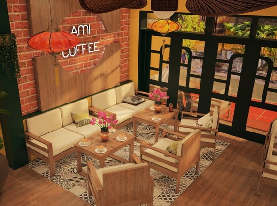 Thiết Kế Cafe Nhỏ Đẹp Tại Hà Nội 2026 | VPdecor