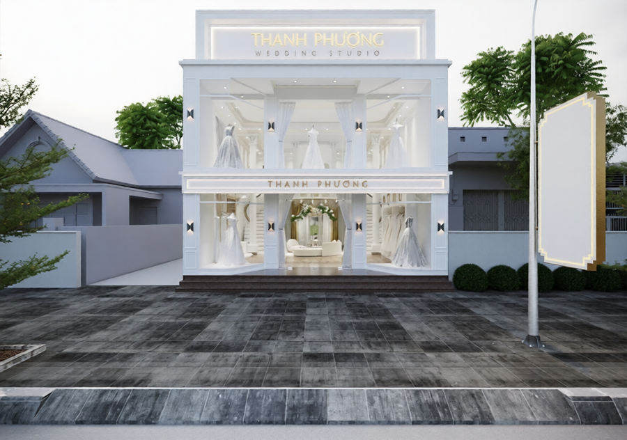 Thiết Kế & Thi Công Studio Áo Cưới Trọn Gói Chuyên Nghiệp