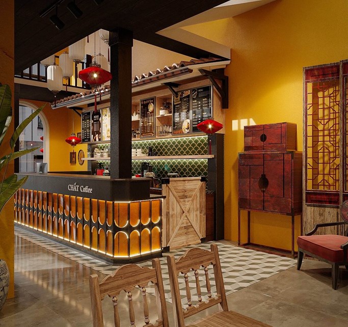 Thiết Kế & Thi Công Nội Thất – Quảng Cáo Quán Cafe | VPDecor