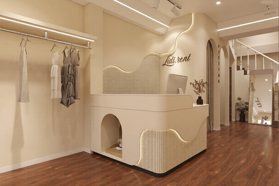 Thiết Kế Shop Thời Trang Hiện Đại, Thu Hút Khách / VPDecor