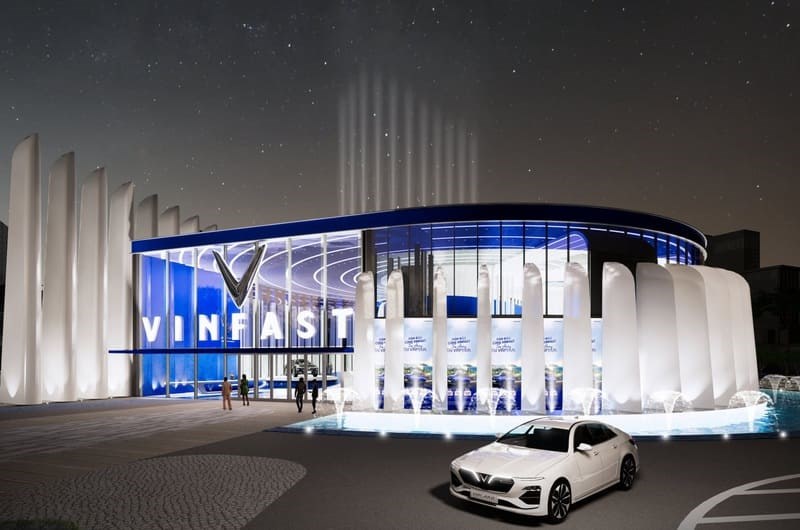 THIẾT KẾ - THI CÔNG SHOWROOM OTO